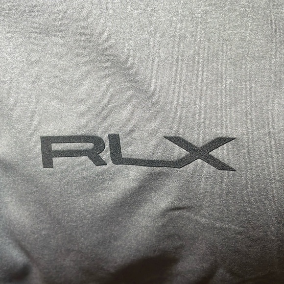 Ralph Lauren RLX Men's Grey Golf Custom Slim Fit Performance Polo Shirt sz L - Picture 3 of 6